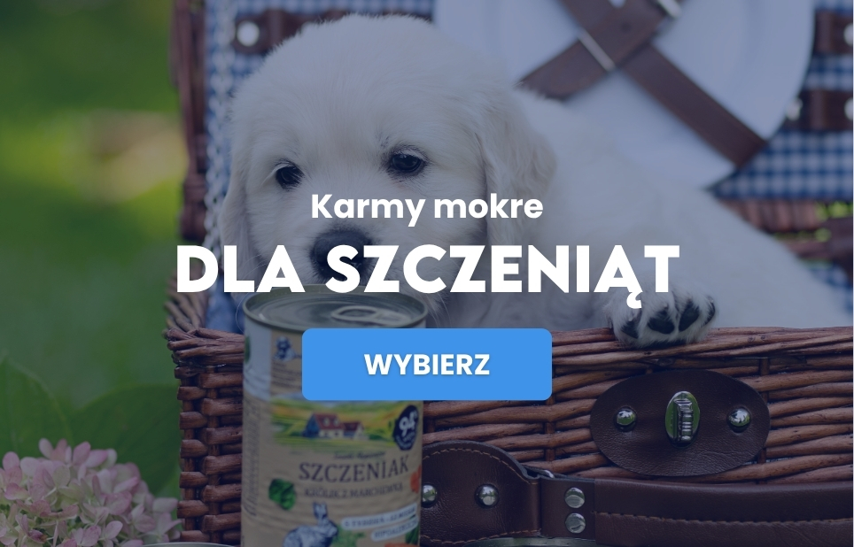 Karma mokra dla szczeniąt